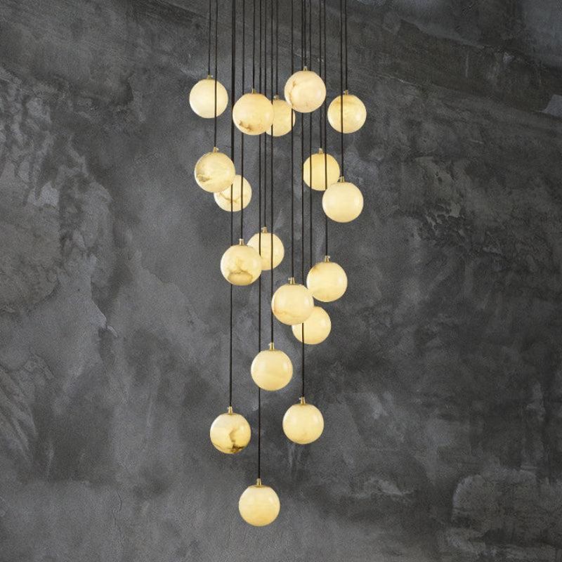 Merlin Labster Global Wavy Chandelier