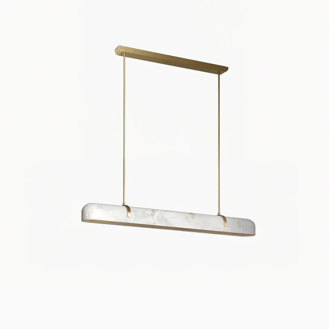 Merlin Lamps Linear Alabaster Chandelier