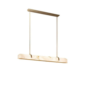 Merlin Lamps Linear Alabaster Chandelier