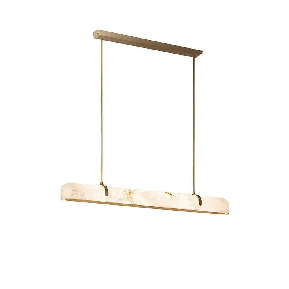 Merlin Lamps Linear Alabaster Chandelier