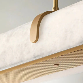 Merlin Lamps Linear Alabaster Chandelier