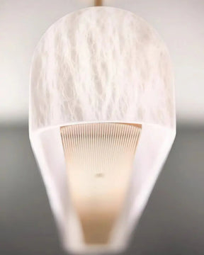 Merlin Lamps Linear Alabaster Chandelier