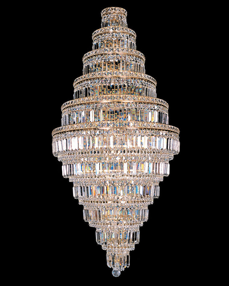 Merlin Large Tiered Crystal Chandelier