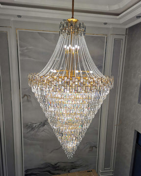 Merlin Massive Tiered Crystal Chandelier