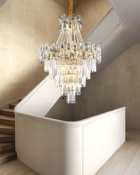 Merlin Massive Tiered Crystal Chandelier
