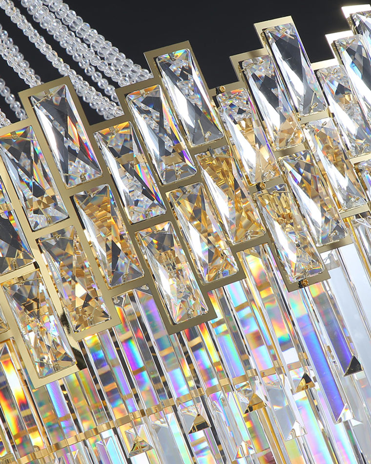 Merlin Massive Tiered Crystal Chandelier