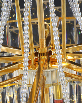 Merlin Massive Tiered Crystal Chandelier
