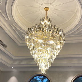 Merlin Massive Tiered Crystal Chandelier