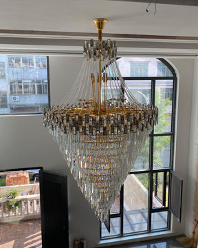 Merlin Massive Tiered Crystal Chandelier