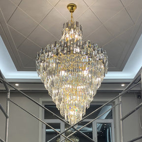 Merlin Massive Tiered Crystal Chandelier