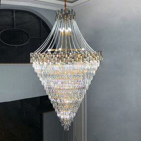 Merlin Massive Tiered Crystal Chandelier