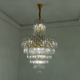 Merlin Massive Tiered Crystal Chandelier