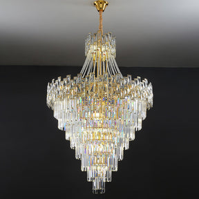 Merlin Massive Tiered Crystal Chandelier