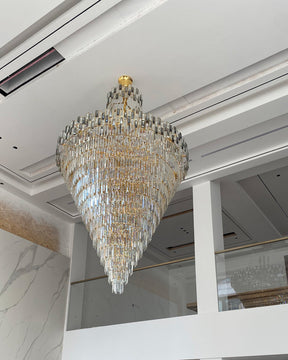 Merlin Massive Tiered Crystal Chandelier