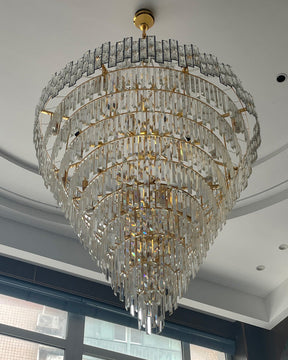 Merlin Massive Tiered Crystal Chandelier
