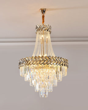 Merlin Tiered Crystal Chandelier