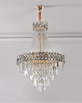 Merlin Tiered Crystal Chandelier