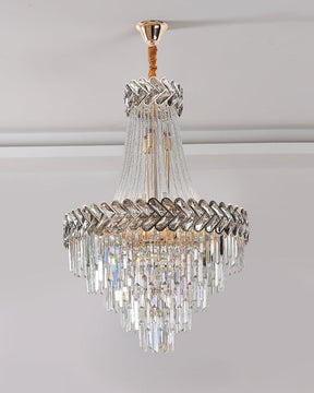 Merlin Tiered Crystal Chandelier