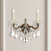 Merlinlamps 5001 La Scala 2-lt 17" Tall Wall Sconce