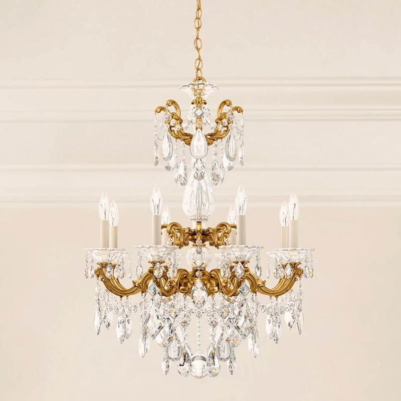 Merlinlamps 5007 La Scala 8-lt 25" Chandelier