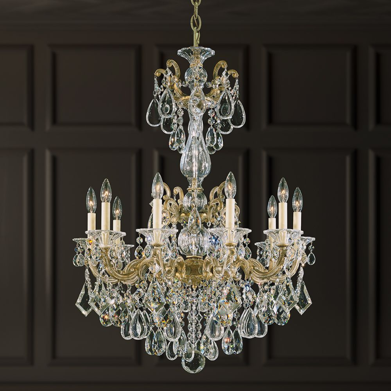 Merlinlamps 5008 La Scala 10-lt 28" Chandelier