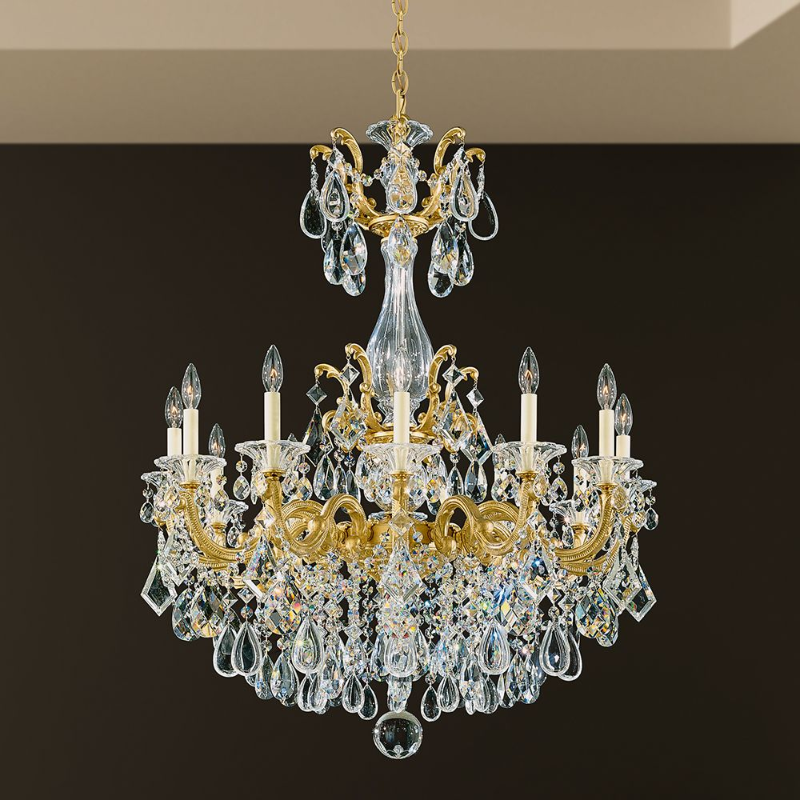Merlinlamps 5011 La Scala 12-lt 33" Chandelier