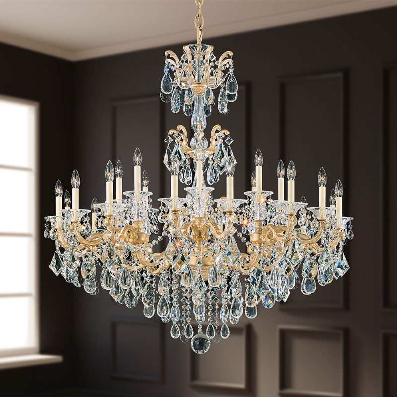 Merlinlamps 5013 La Scala 24-lt 46" Chandelier