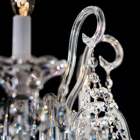 Merlinlamps S6912 Sterling Linear 12-lt 58" Chandelier