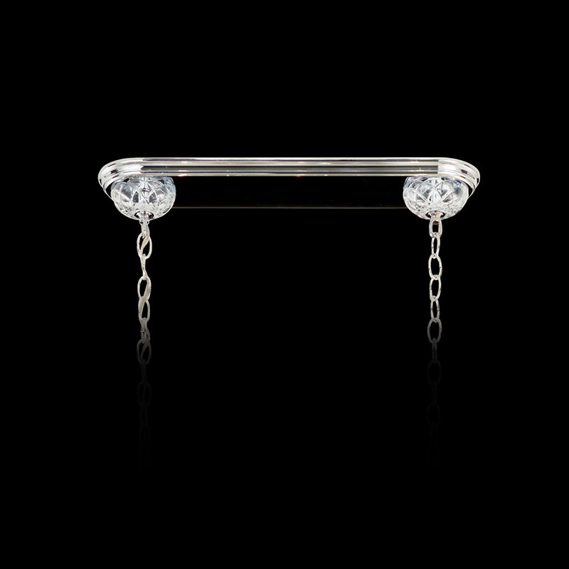 Merlinlamps S6912 Sterling Linear 12-lt 58" Chandelier