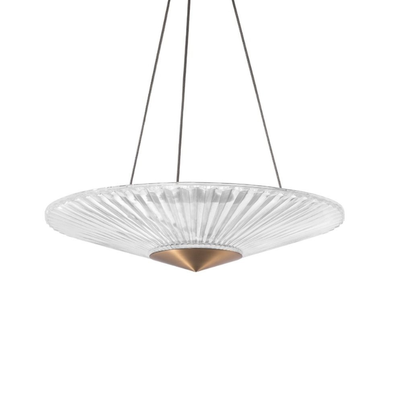 Merlinlamps S7224 Origami 1-lt 24" LED Pendant