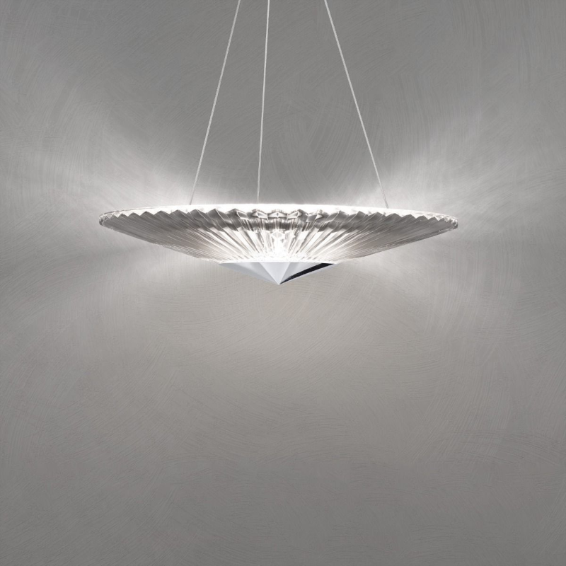 Merlinlamps S7224 Origami 1-lt 24" LED Pendant