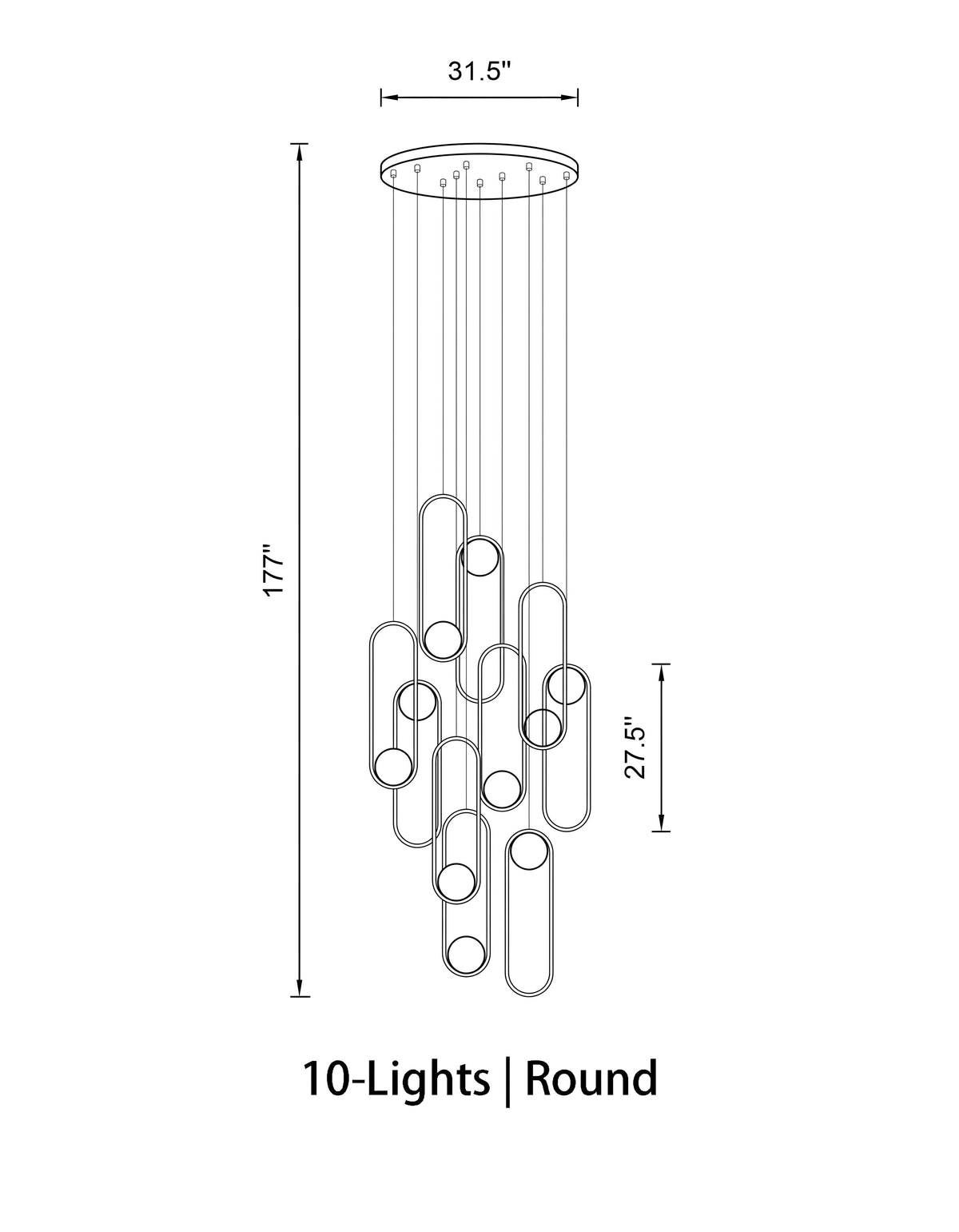 Mila Chandelier-Lighting-Blushlighting-Blushlighting