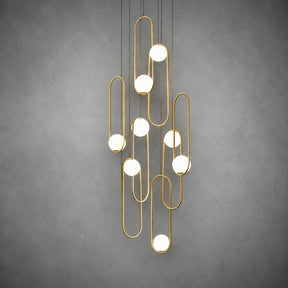 Mila Multi-Light Staircase Chandelier