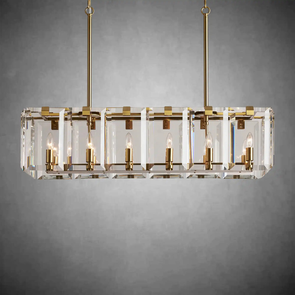 Modern Amaya Rectangular Chandelier