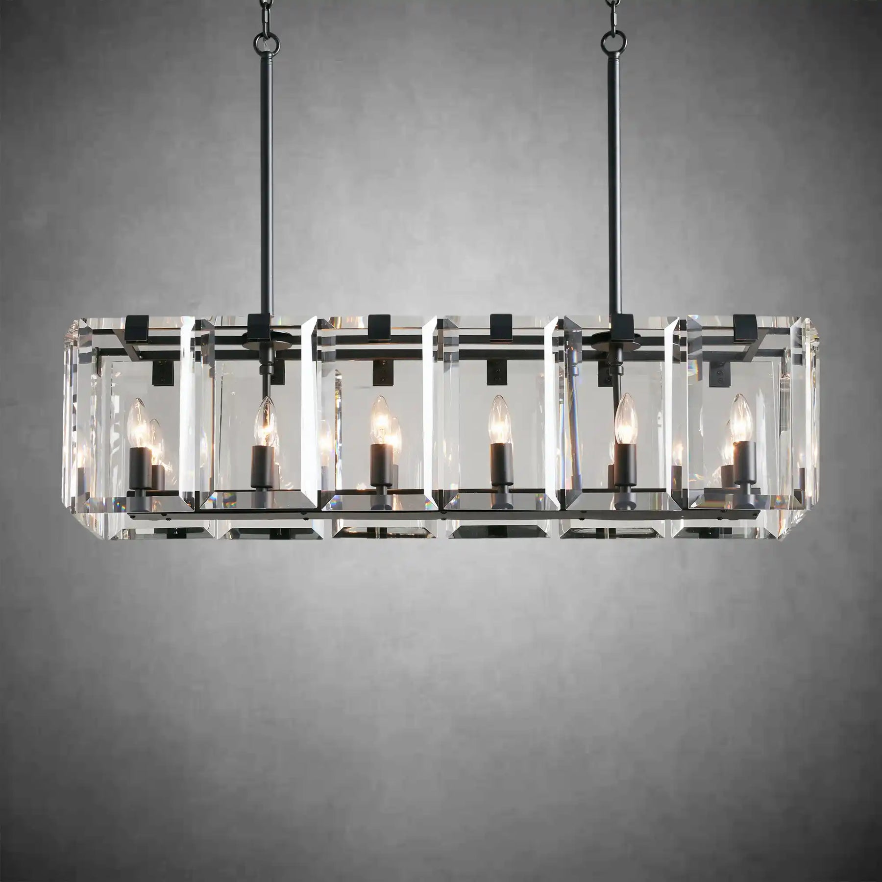 Modern Amaya Rectangular Chandelier