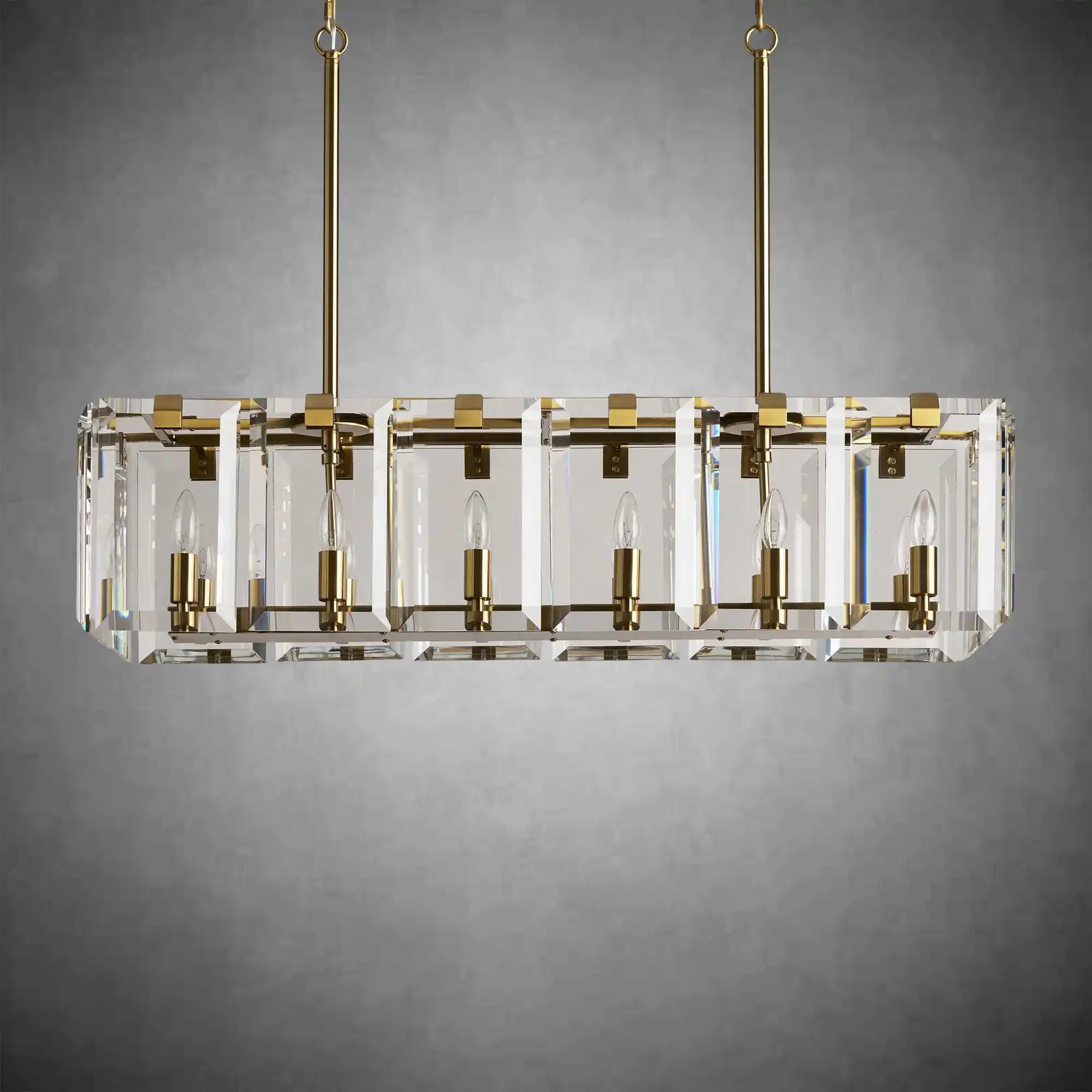 Modern Amaya Rectangular Chandelier