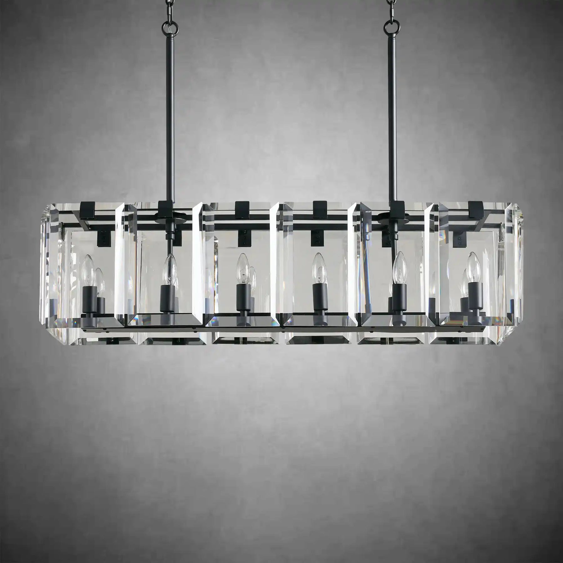 Modern Amaya Rectangular Chandelier