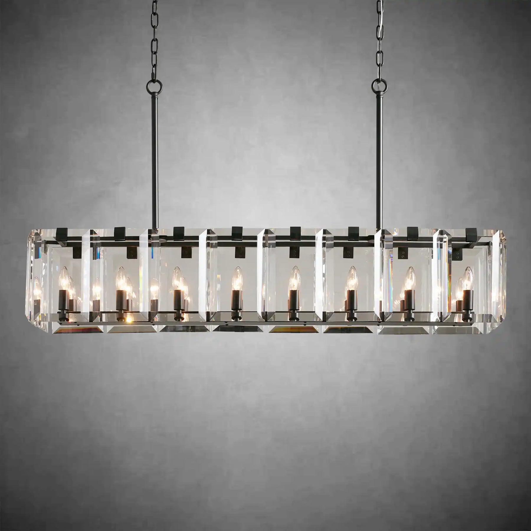 Modern Amaya Rectangular Chandelier
