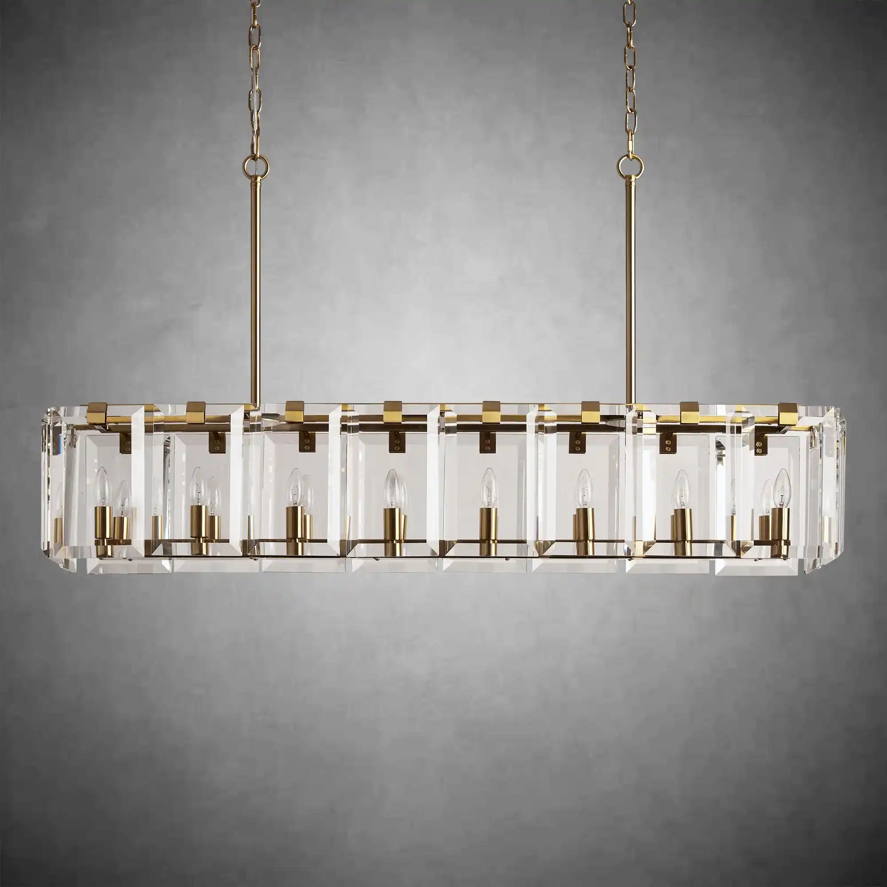 Modern Amaya Rectangular Chandelier