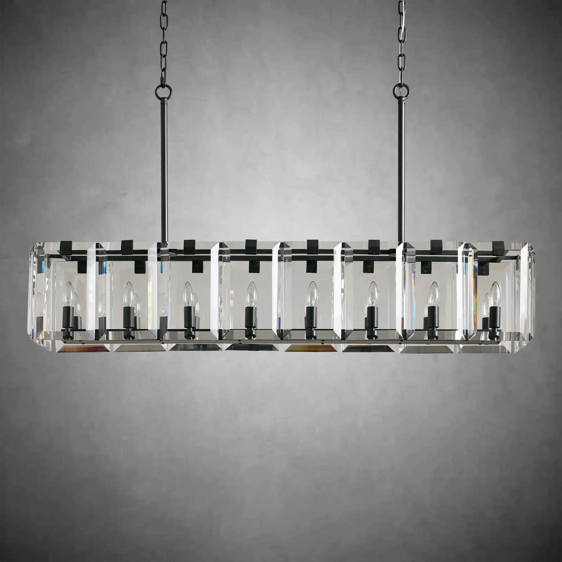 Modern Amaya Rectangular Chandelier