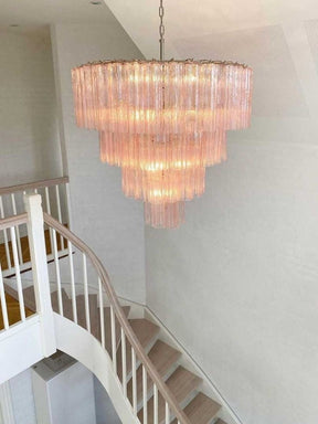 Modern Art Design 3/4/5/7-Tier Hand-blown Glass Tiered Chandelier