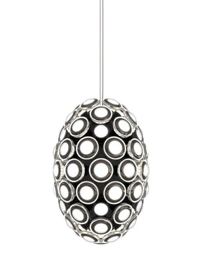 Modern Art Egg-shaped Chandelier Iconic Eyes LED Pendant Light For Dining Room/Living Room
