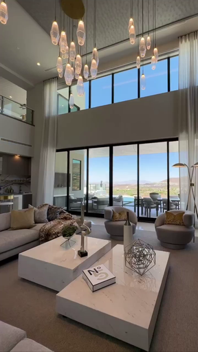 Modern Artisan Crafted Geometric Optic Glass Pendant for Staircase/Foyer/Entryway/Hallway