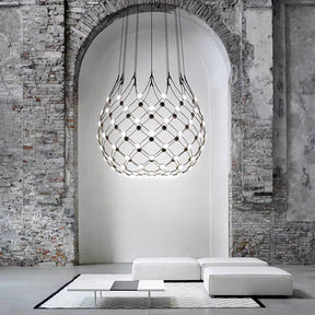 Modern Basket Chandelier for Living/Dining Room