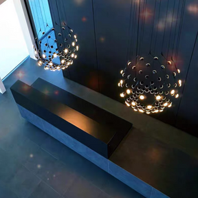Modern Basket Chandelier for Living/Dining Room