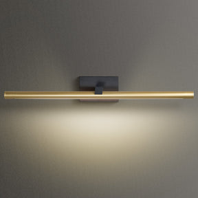 Modern Brass LED Wall-Mounted Vanity Light for Bathroom Mirrors