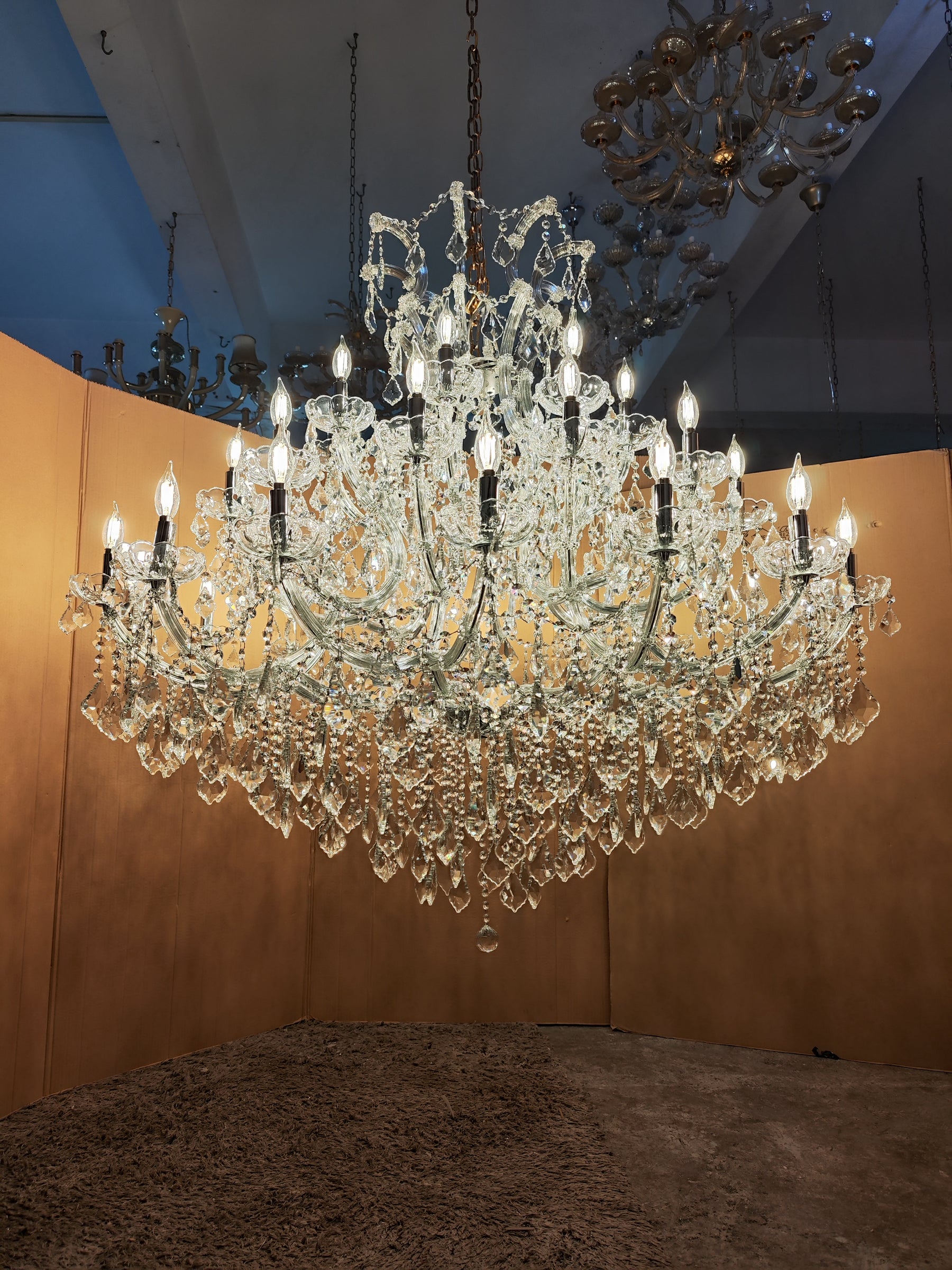 Modern Crystal Chandelier 37 Light