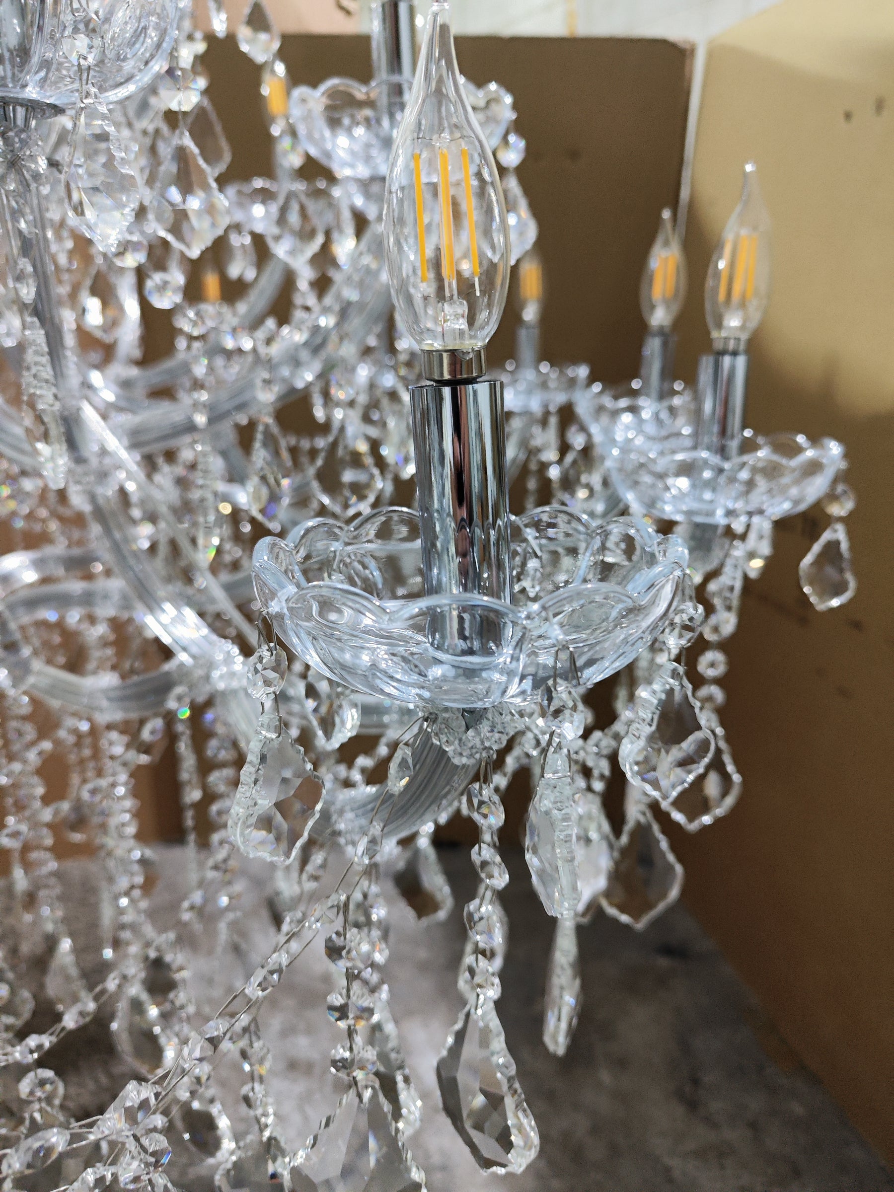 Modern Crystal Chandelier 37 Light