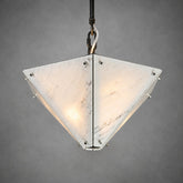 Modern Faceted Luxury stone Chandelier