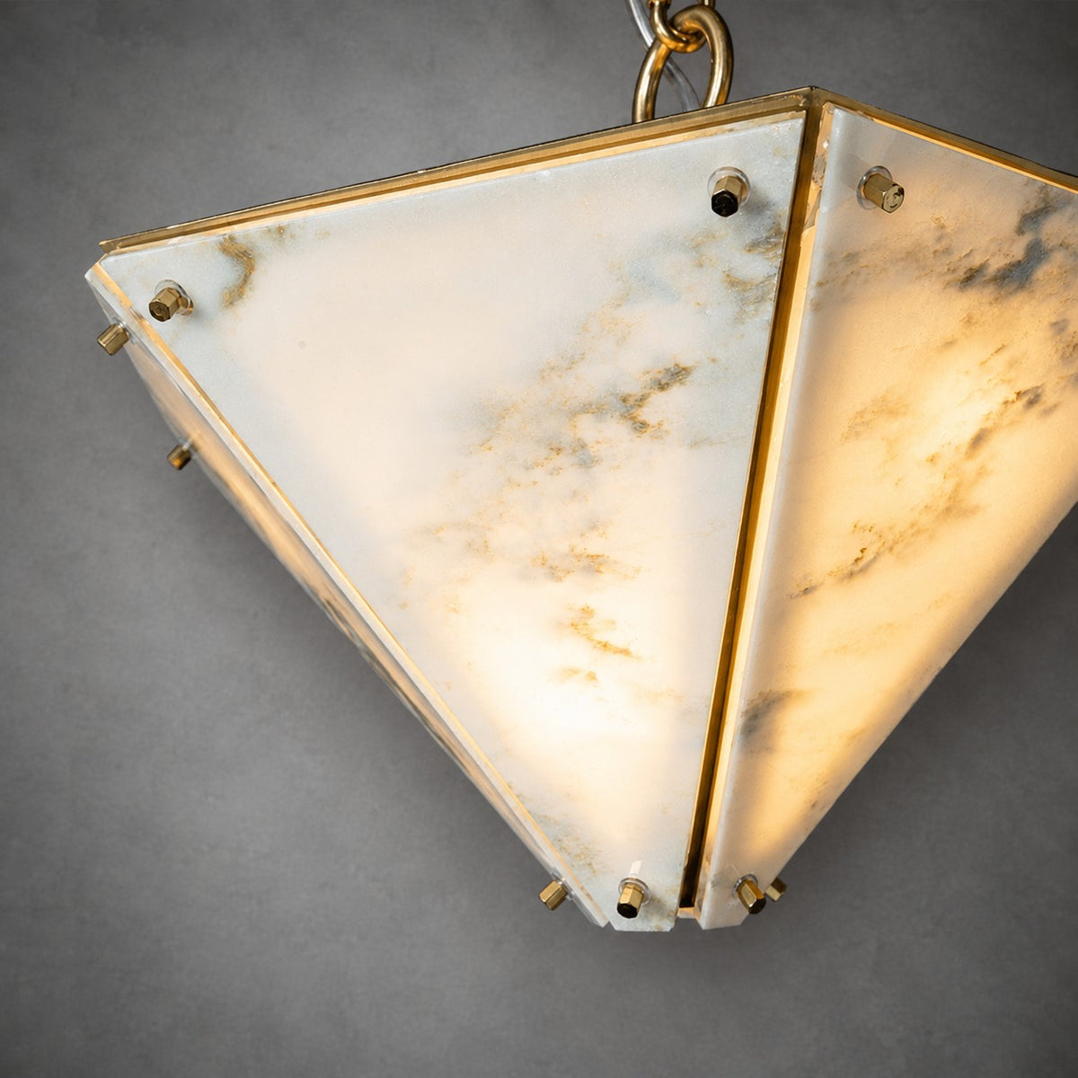 Modern Faceted Luxury stone Chandelier